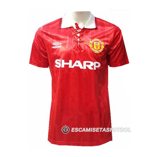 Camiseta Manchester United 1ª Retro 1994 - Haga un click en la imagen para cerrar